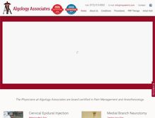 Tablet Screenshot of mypainmd.com